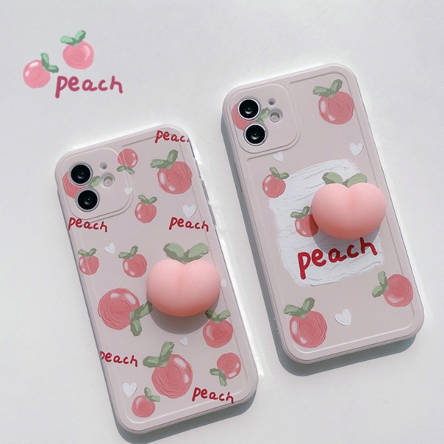 [땡처리]핑크피치  아이폰 케이스